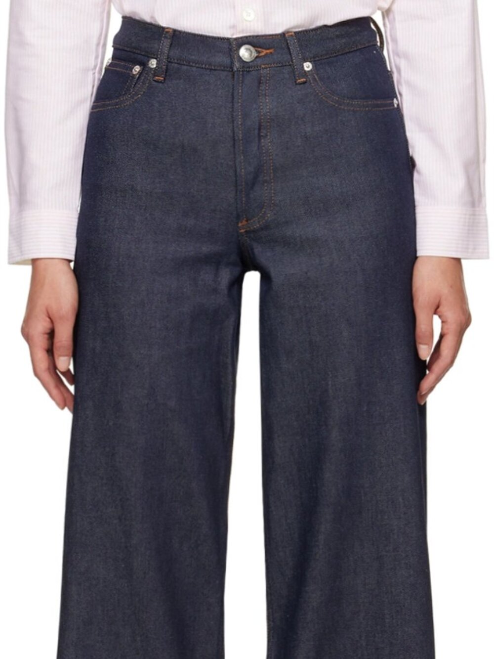 A.P.C. Navy Elisabeth Jeans